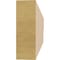 Ekena Millwork 2in. W x 6in. H x 24in. L Greensboro Woodgrain TimberThane Rafter Tail, Primed Tan RFTUR02X06X24GRNRCPR - alternate 6
